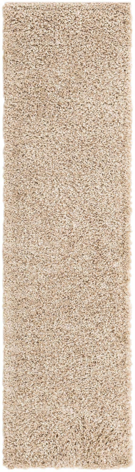 Linen 2' x 8' Davos Shag Runner Area Rug Thick Soft Touch Fluffy & Plush Shaggy Pile 100% Polypropylene Carpet for Living Dining Bedrooms Office for Sale at Rug Engine