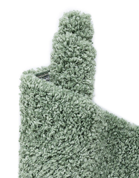 Sage 5' 3 x 8' Davos Shag Oval Area Rug Thick Soft Touch Fluffy & Plush Shaggy Pile 100% Polypropylene Carpet for Living Dining Bedrooms Office for Sale at Rug Engine