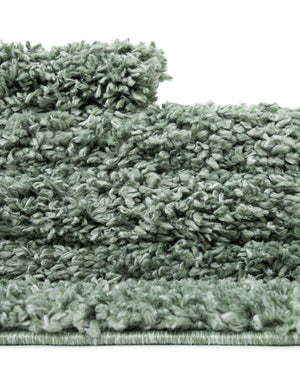 Sage 7' 10 x 10' Davos Shag Oval Area Rug Thick Soft Touch Fluffy & Plush Shaggy Pile 100% Polypropylene Carpet for Living Dining Bedrooms Office for Sale at Rug Engine
