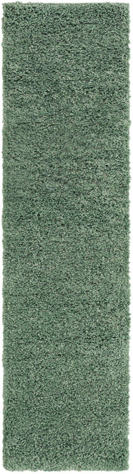 Sage 2' x 8' Davos Shag Runner Area Rug Thick Soft Touch Fluffy & Plush Shaggy Pile 100% Polypropylene Carpet for Living Dining Bedrooms Office for Sale at Rug Engine