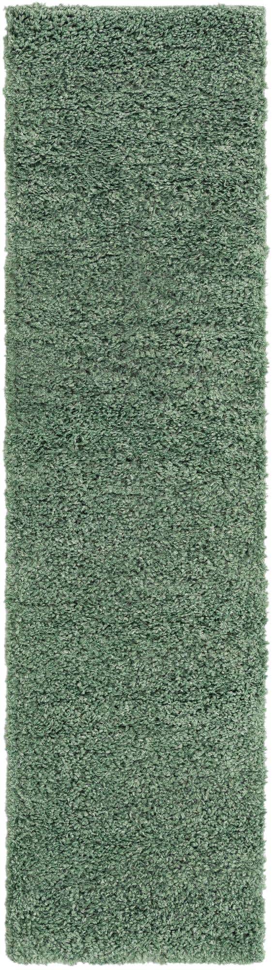 Sage 2' x 8' Davos Shag Runner Area Rug Thick Soft Touch Fluffy & Plush Shaggy Pile 100% Polypropylene Carpet for Living Dining Bedrooms Office for Sale at Rug Engine