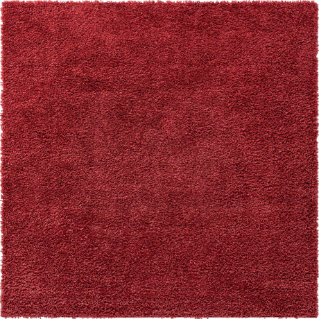 Poppy 5' 3 x 5' 3 Davos Shag Square Area Rug Thick Soft Touch Fluffy & Plush Shaggy Pile 100% Polypropylene Carpet for Living Dining Bedrooms Office for Sale at Rug Engine