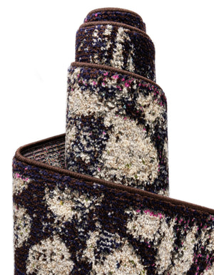 Navy Blue 6' x 6' Vita Square Area Rug