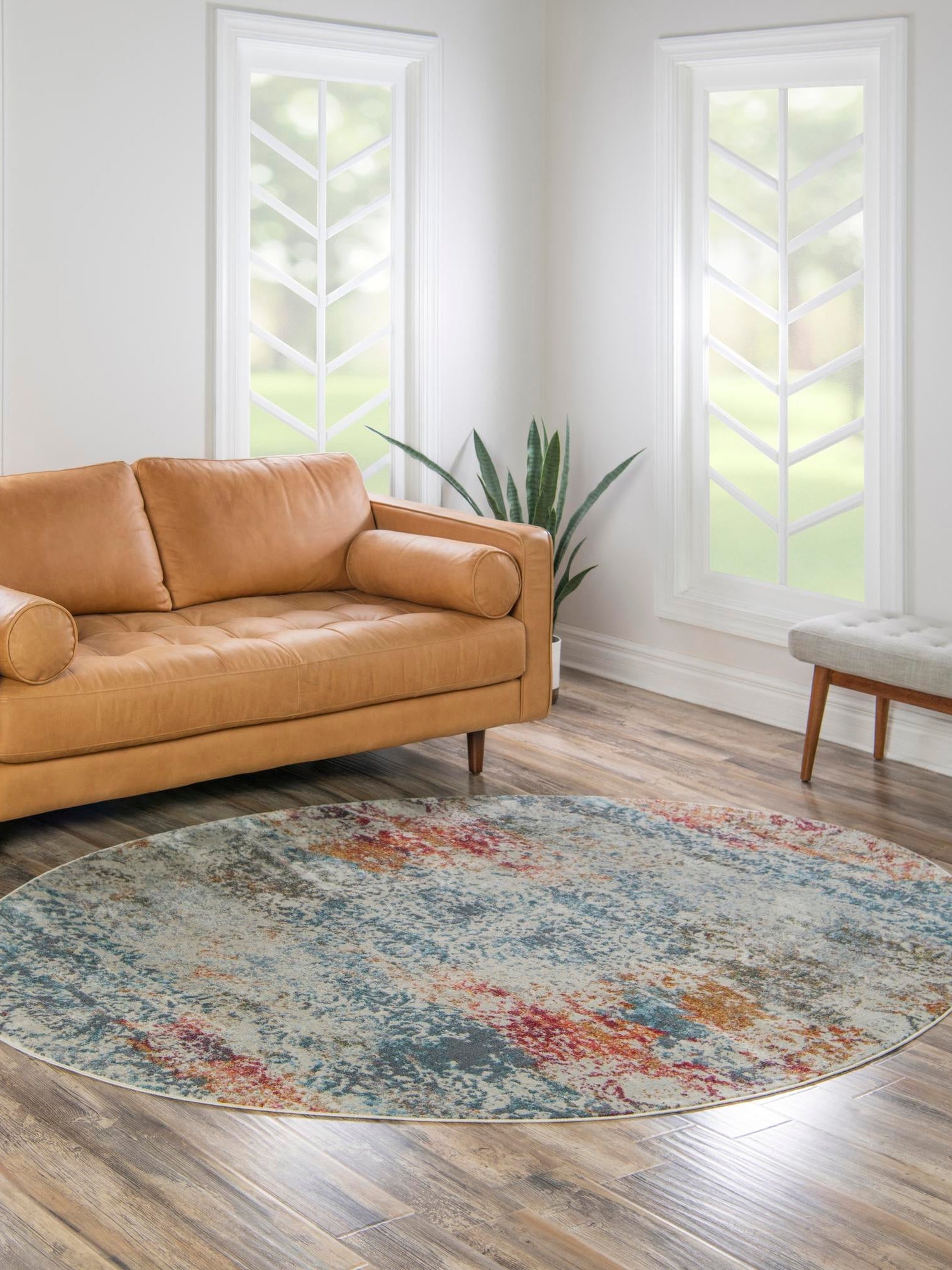 Cream 7' 10 x 10' Baracoa Oval Area Rug 100% Polypropylene Distressed Vintage Living Dining Room Office Traditional Carpet for Sale at Rug Engine