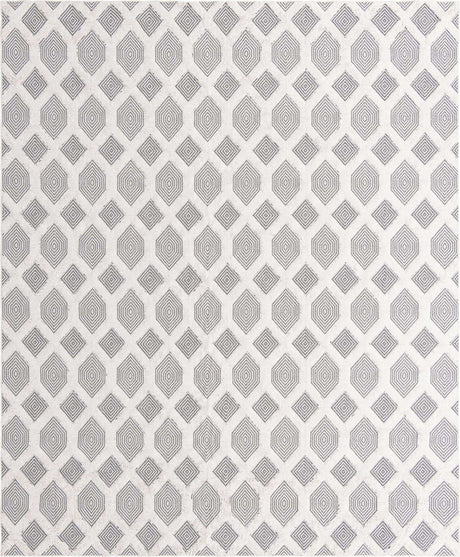 Anthracite Gray 9' 10 x 12' Sabrina Soto Casa Rectangle Area Rug 100% Cotton Geometric Pattern All Natural Material Eco Friendly Carpet for Sale at Rug Engine