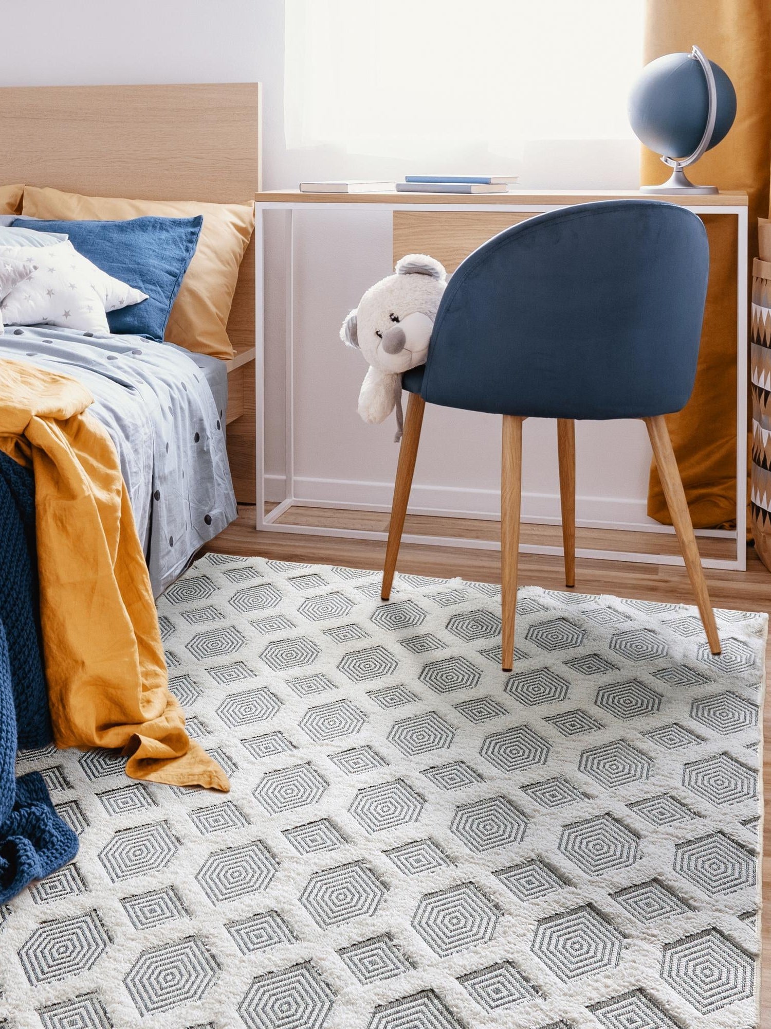Anthracite Gray 8' 3 x 10' Sabrina Soto Casa Rectangle Area Rug 100% Cotton Geometric Pattern All Natural Material Eco Friendly Carpet for Sale at Rug Engine