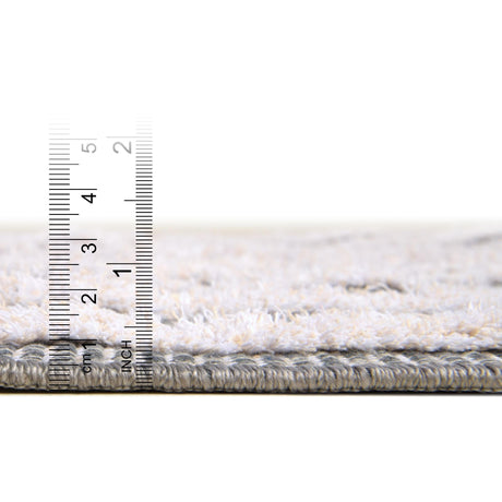 Anthracite Gray 2' 3 x 3' Sabrina Soto Casa Rectangle Area Rug 100% Cotton Geometric Pattern All Natural Material Eco Friendly Carpet for Sale at Rug Engine