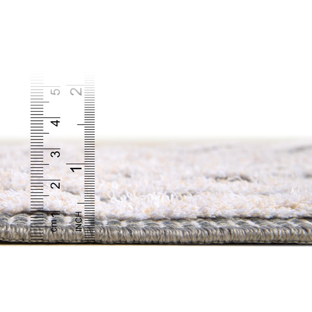 Anthracite Gray 2' 3 x 8' Sabrina Soto Casa Runner Area Rug 100% Cotton Geometric Pattern All Natural Material Eco Friendly Carpet for Sale at Rug Engine