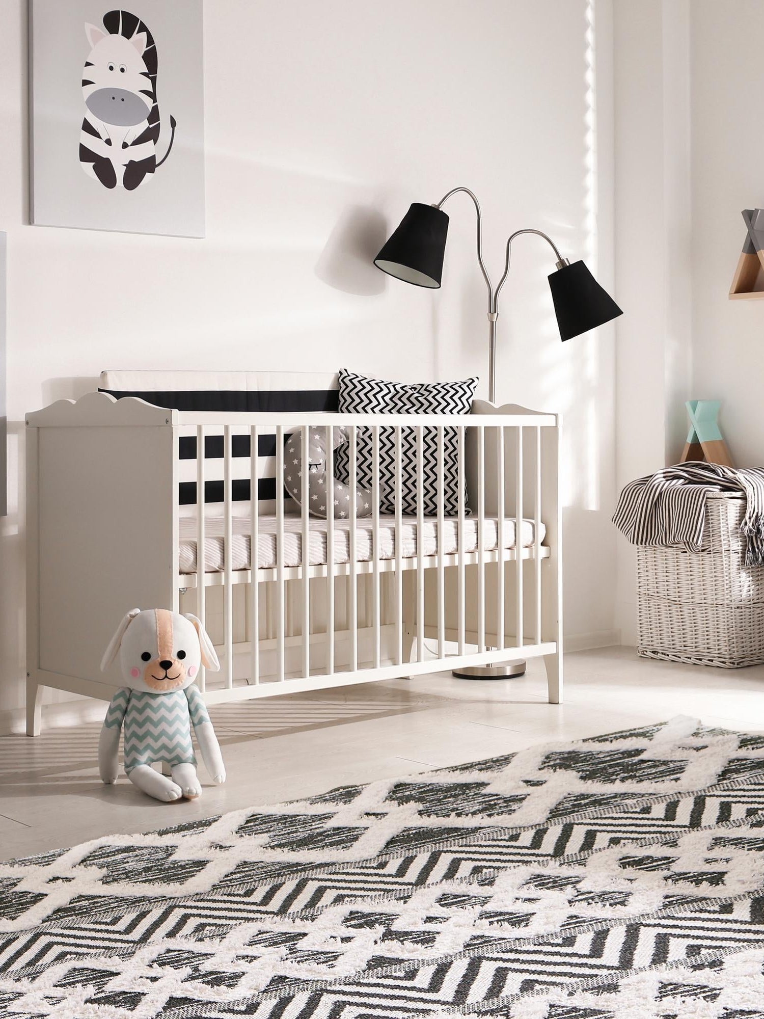 Black 9' 10 x 12' Sabrina Soto Casa Rectangle Area Rug 100% Cotton Geometric Pattern All Natural Material Eco Friendly Carpet for Sale at Rug Engine
