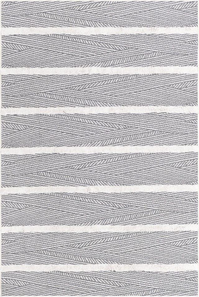 Anthracite Gray 1' 3 x 1' 4 Sabrina Soto Casa Sample Area Rug 100% Cotton Geometric Pattern All Natural Material Eco Friendly Carpet for Sale at Rug Engine