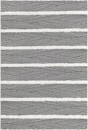 Black 1' 3 x 1' 4 Sabrina Soto Casa Sample Area Rug 100% Cotton Geometric Pattern All Natural Material Eco Friendly Carpet for Sale at Rug Engine