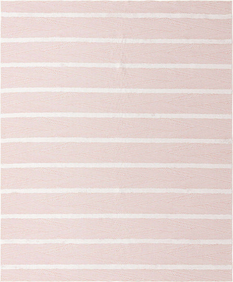 Pink 10' x 12' Sabrina Soto Casa Rectangle Area Rug 100% Cotton Geometric Pattern All Natural Material Eco Friendly Carpet for Sale at Rug Engine