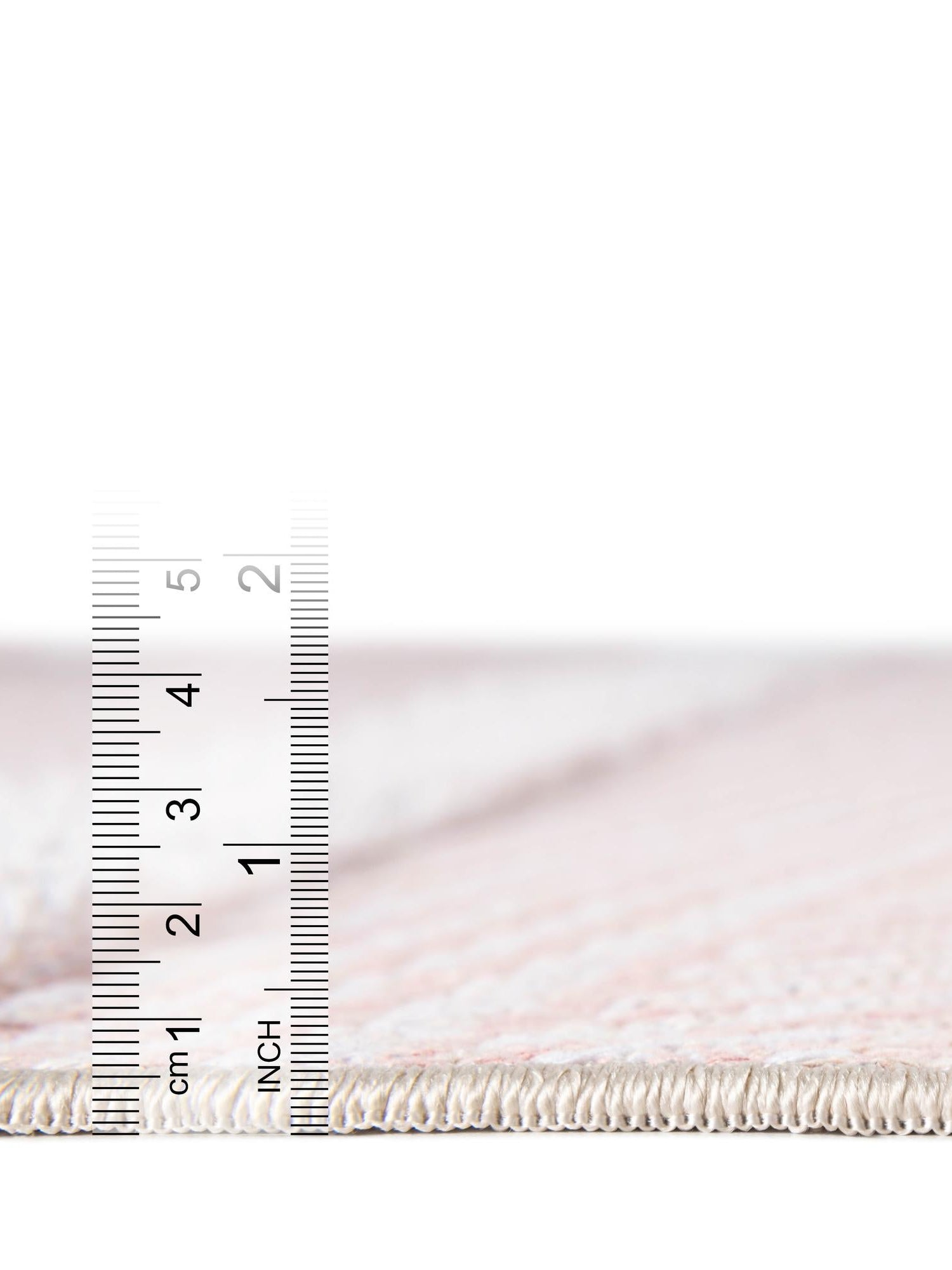 Pink 2' 7 x 12' Sabrina Soto Casa Runner Area Rug 100% Cotton Geometric Pattern All Natural Material Eco Friendly Carpet for Sale at Rug Engine