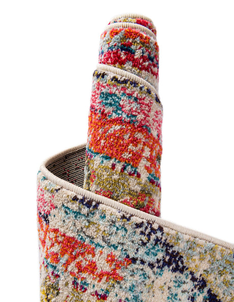 Multicolor 7' 11 x 10' Sedona Oval Area Rug