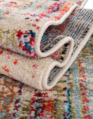 Multicolor 7' 11 x 10' Sedona Oval Area Rug Durable Long Lasting Carpet for Living Rooms, Kitchen, Bedrooms, Office Space, Dorms for Sale at Rug Engine