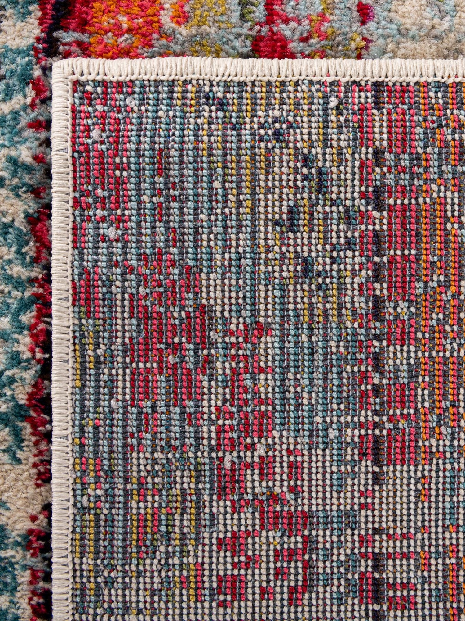 Multicolor 5' x 5' Sedona Octagon Area Rug Durable Long Lasting Carpet for Living Rooms, Kitchen, Bedrooms, Office Space, Dorms for Sale at Rug Engine