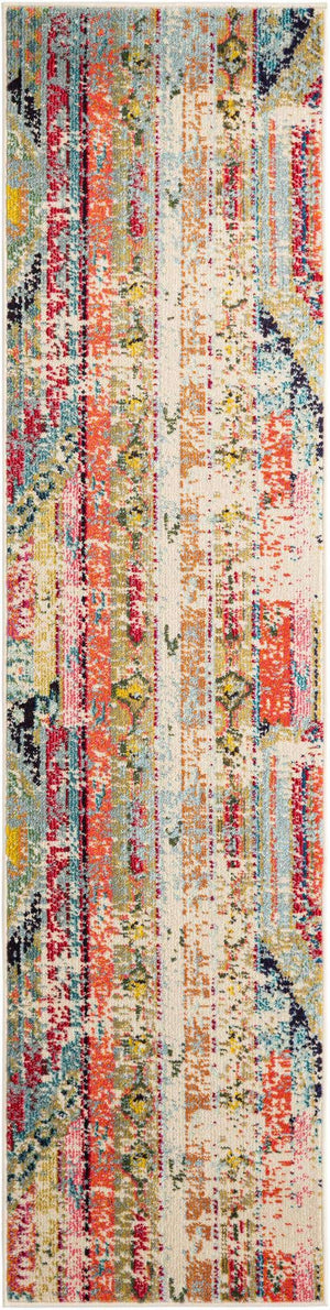 Multicolor 2' x 8' Sedona Runner Area Rug Durable Long Lasting Carpet for Living Rooms, Kitchen, Bedrooms, Office Space, Dorms for Sale at Rug Engine