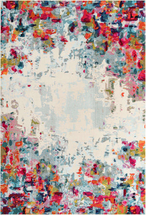 Multicolor 10' x 14' Chromatic Rectangle Area Rug 100% Polypropylene With Cotton Backing Abstract Modern Colorful Carpet Mat for Home Decor & Interior Design for Sale at Rug Engine