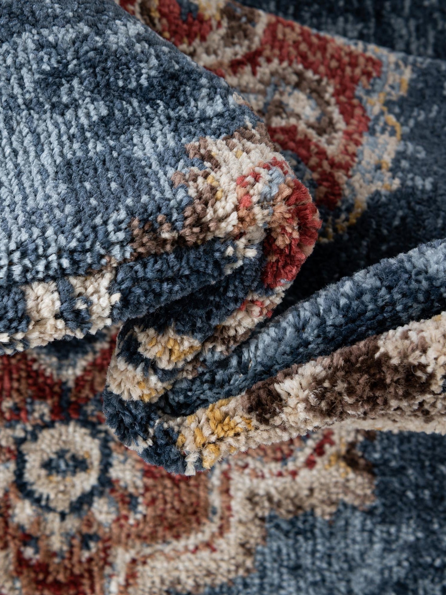 Dark Blue 5' x 8' Utopia Oval Area Rug Traditional Vintage Persian Inspired Vivid Color Durable Carpet for Unique Interiors for Sale at Rug Engine