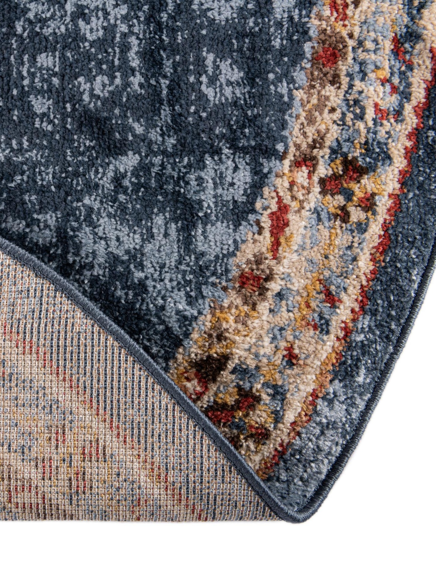 Dark Blue 3' 3 x 5' 3 Utopia Oval Area Rug Traditional Vintage Persian Inspired Vivid Color Durable Carpet for Unique Interiors for Sale at Rug Engine
