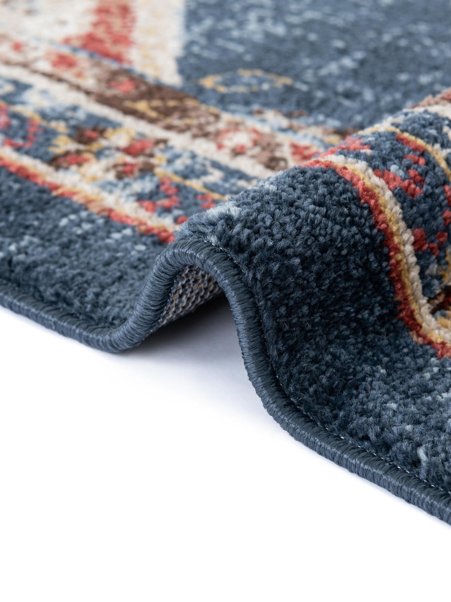 Dark Blue 3' 3 x 5' 3 Utopia Oval Area Rug Traditional Vintage Persian Inspired Vivid Color Durable Carpet for Unique Interiors for Sale at Rug Engine