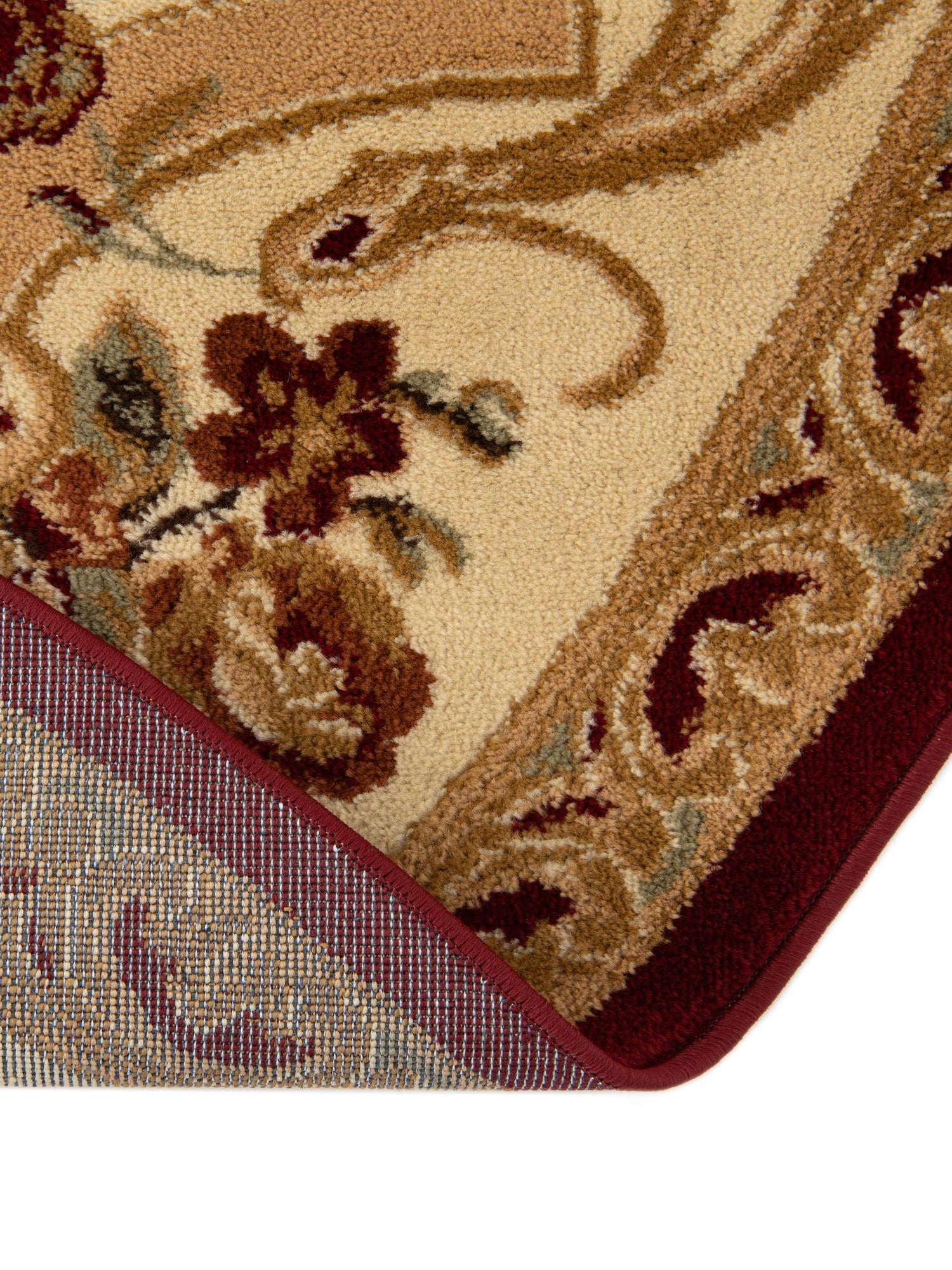 Red 4' 1 x 6' 1 Versailles Oval Area Rug