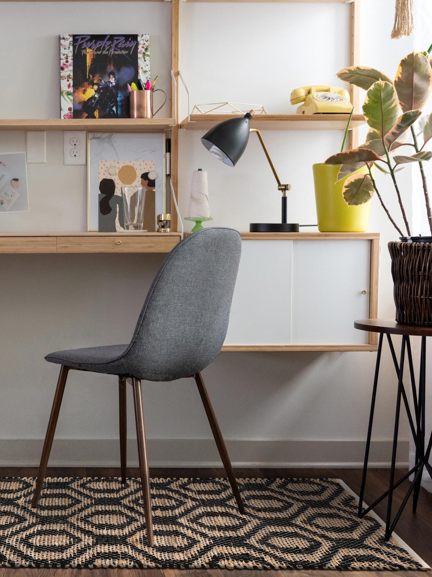 Black 2' 7 x 10' Chindi Jute Runner Area Rug Interior Design Home Decor Carpet Mat for Sale at Rug Engine