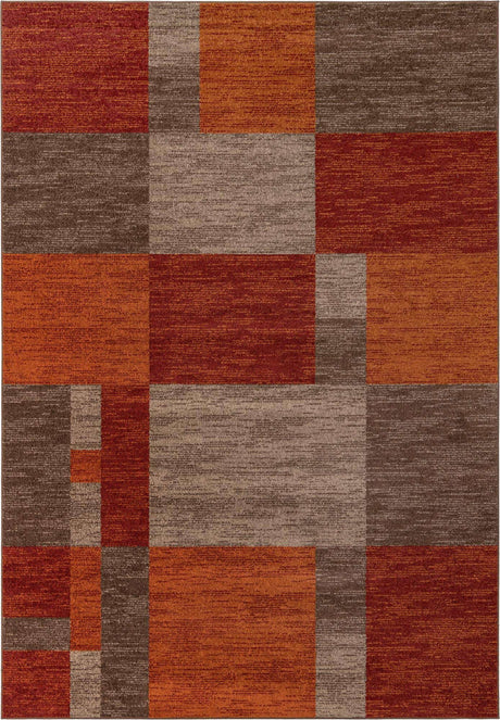 Multicolor 10' x 14' 1 Autumn Rectangle Area Rug 100% Polypropylene Durable Jute Backing Living Dining Room Bedroom Office Modern Decor Carpet for Sale at Rug Engine