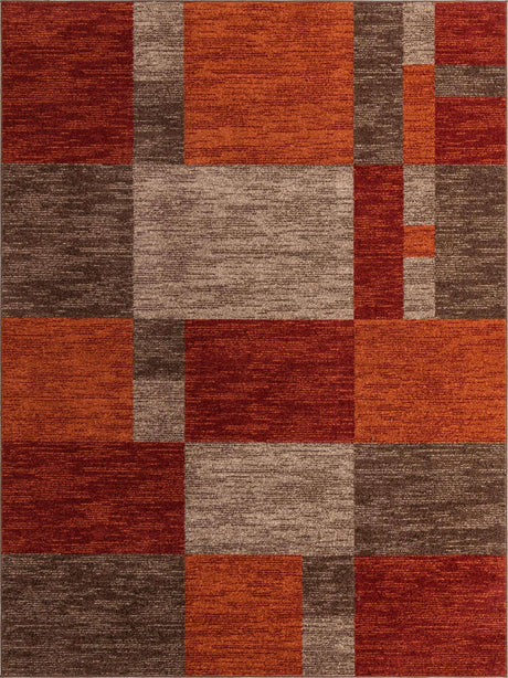 Multicolor 10' x 13' 1 Autumn Rectangle Area Rug 100% Polypropylene Durable Jute Backing Living Dining Room Bedroom Office Modern Decor Carpet for Sale at Rug Engine