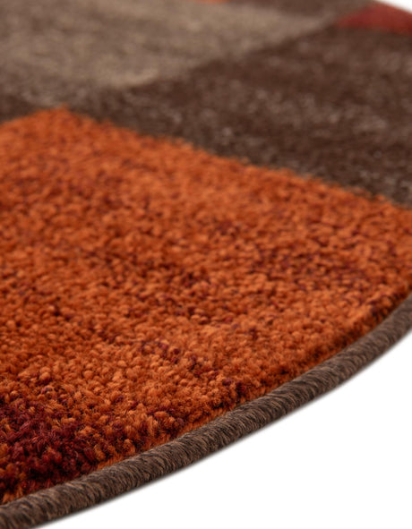 Multicolor 4' 1 x 6' 1 Autumn Oval Area Rug 100% Polypropylene Durable Jute Backing Living Dining Room Bedroom Office Modern Decor Carpet for Sale at Rug Engine