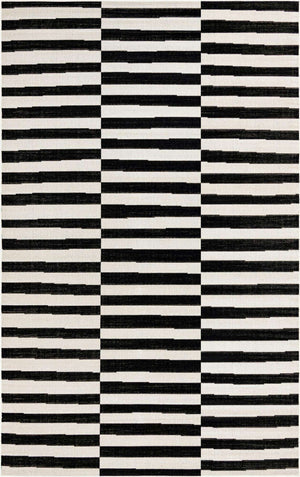 Black 2' 2 x 3' 1 Williamsburg Rectangle Area Rug