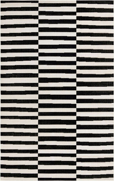 Black 2' 2 x 3' 1 Williamsburg Rectangle Area Rug