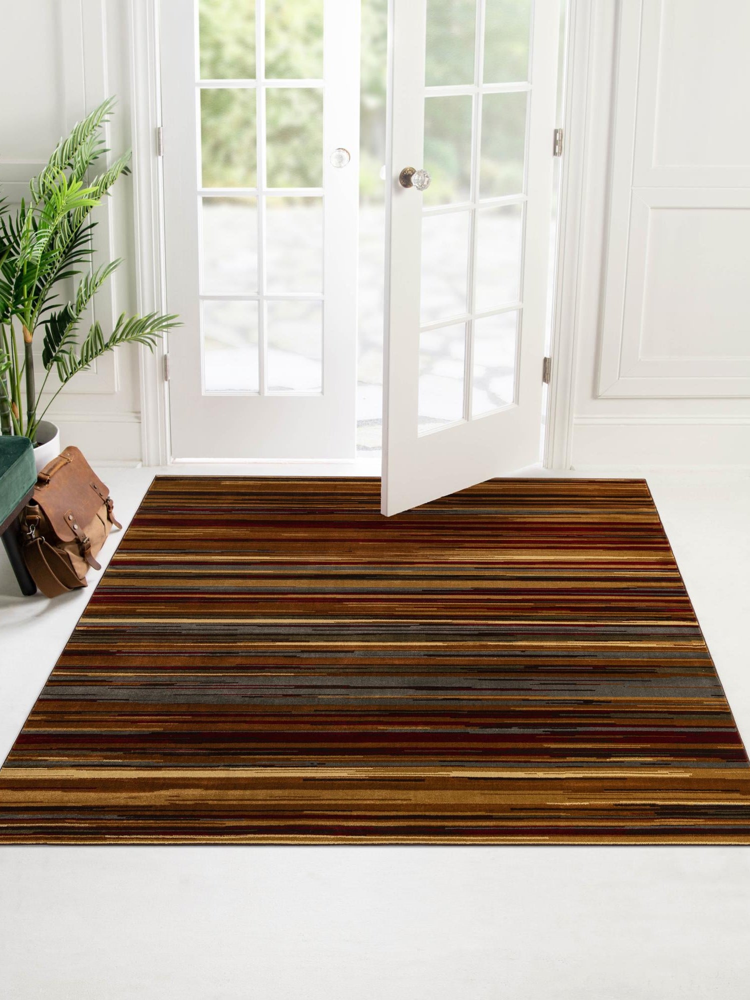 Beige 6' 1 x 6' 1 Barista Square Area Rug 100% Polypropylene Abstract Modern Geometric Carpet for Living Room Dining Office Dorm Room Decor for Sale at Rug Engine