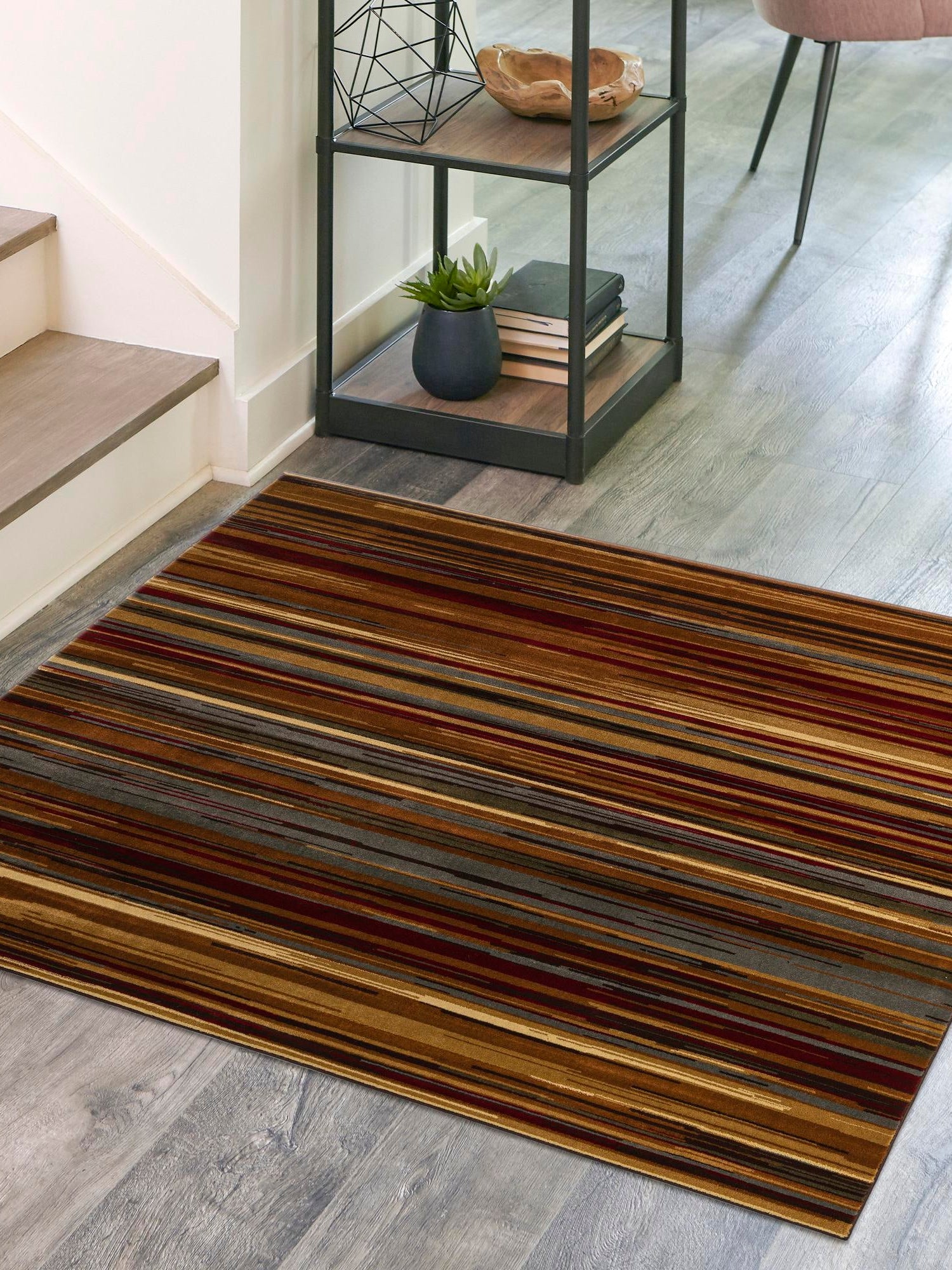 Beige 7' 10 x 7' 10 Barista Square Area Rug 100% Polypropylene Abstract Modern Geometric Carpet for Living Room Dining Office Dorm Room Decor for Sale at Rug Engine