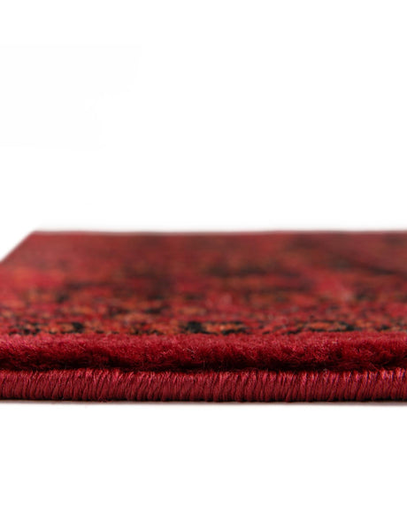 Red 7' 10 x 7' 10 Tekke Octagon Area Rug Classic Traditional Vintage Design Carpet for Living Rooms, Dining, Bedrooms, Office Space for Sale at Rug Engine