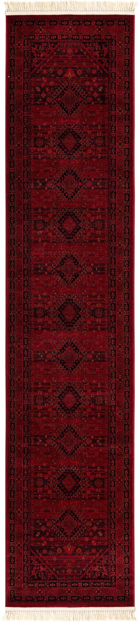 Red 2' 7 x 12' Tekke Runner Area Rug Classic Traditional Vintage Design Carpet for Living Rooms, Dining, Bedrooms, Office Space for Sale at Rug Engine