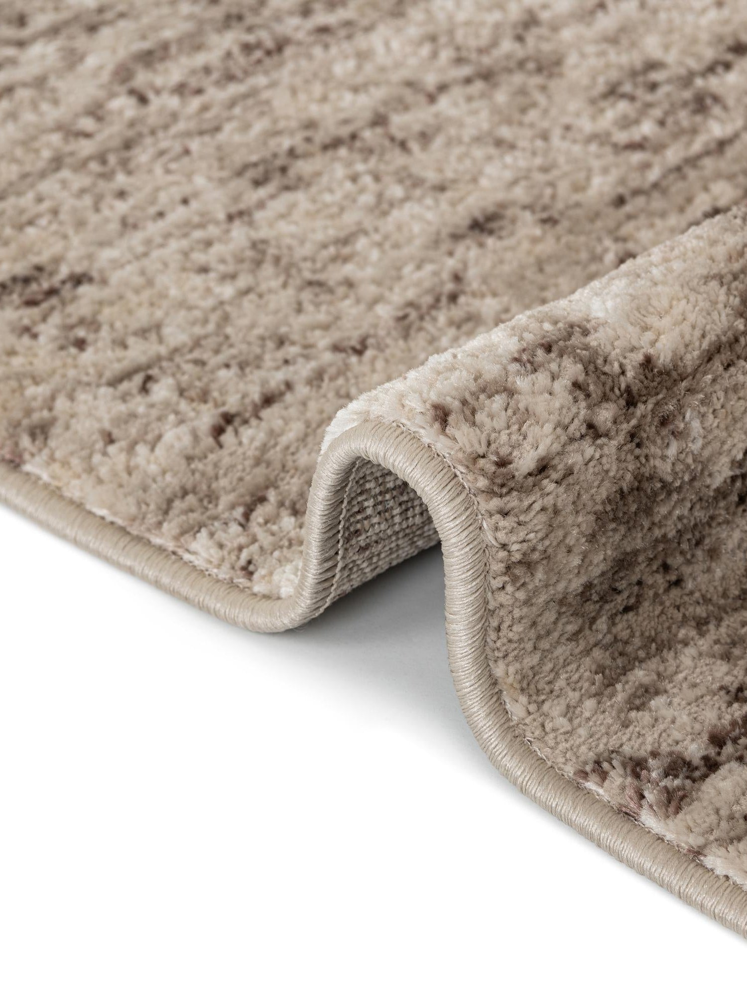 Brown 7' x 7' Oasis Octagon Area Rug 65% Polypropylene & 35% Polyester Contemporary Carpet for Living Rooms, Bedroom, Kitchen, Dining, Office for Sale at Rug Engine
