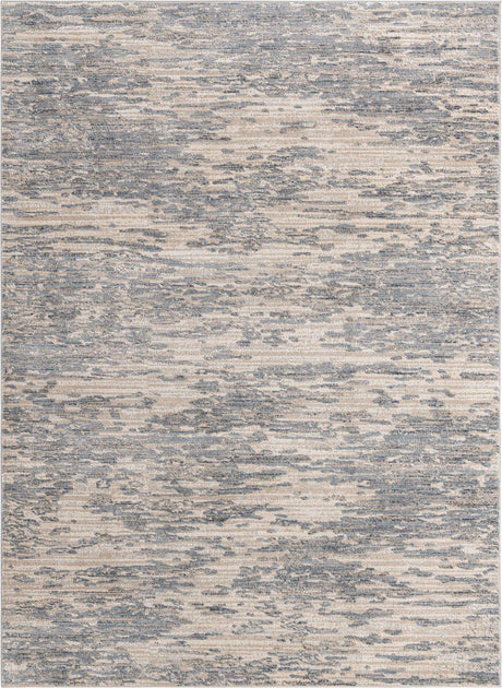 Gray 9' x 12' Oasis Rectangle Area Rug 65% Polypropylene & 35% Polyester Contemporary Carpet for Living Rooms, Bedroom, Kitchen, Dining, Office for Sale at Rug Engine