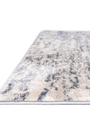 Gray 5' x 8' Oasis Rectangle Area Rug 65% Polypropylene & 35% Polyester Contemporary Carpet for Living Rooms, Bedroom, Kitchen, Dining, Office for Sale at Rug Engine
