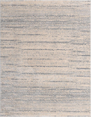 Cream 8' x 10' Oasis Rectangle Area Rug 65% Polypropylene & 35% Polyester Contemporary Carpet for Living Rooms, Bedroom, Kitchen, Dining, Office for Sale at Rug Engine