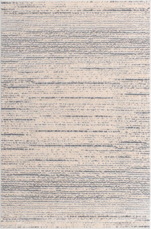 Cream 6' x 9' Oasis Rectangle Area Rug 65% Polypropylene & 35% Polyester Contemporary Carpet for Living Rooms, Bedroom, Kitchen, Dining, Office for Sale at Rug Engine
