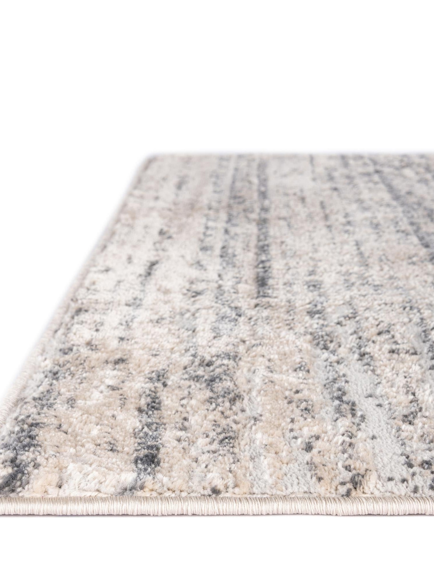 Cream 6' x 6' Oasis Octagon Area Rug 65% Polypropylene & 35% Polyester Contemporary Carpet for Living Rooms, Bedroom, Kitchen, Dining, Office for Sale at Rug Engine