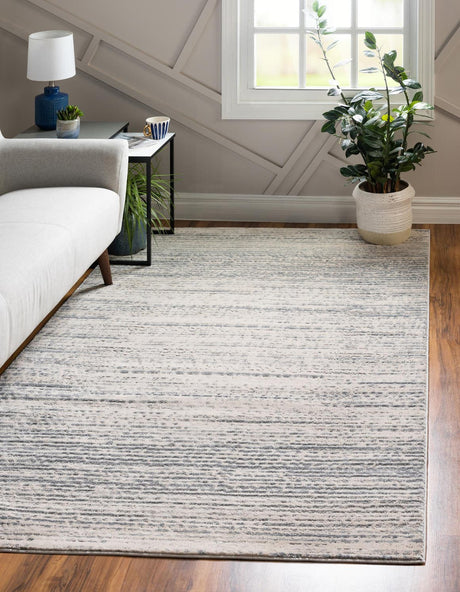 Cream 4' x 6' Oasis Rectangle Area Rug 65% Polypropylene & 35% Polyester Contemporary Carpet for Living Rooms, Bedroom, Kitchen, Dining, Office for Sale at Rug Engine