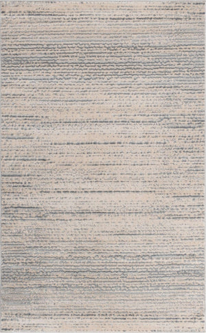 Cream 5' x 8' Oasis Rectangle Area Rug 65% Polypropylene & 35% Polyester Contemporary Carpet for Living Rooms, Bedroom, Kitchen, Dining, Office for Sale at Rug Engine