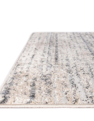 Cream 2' x 8' Oasis Runner Area Rug 65% Polypropylene & 35% Polyester Contemporary Carpet for Living Rooms, Bedroom, Kitchen, Dining, Office for Sale at Rug Engine