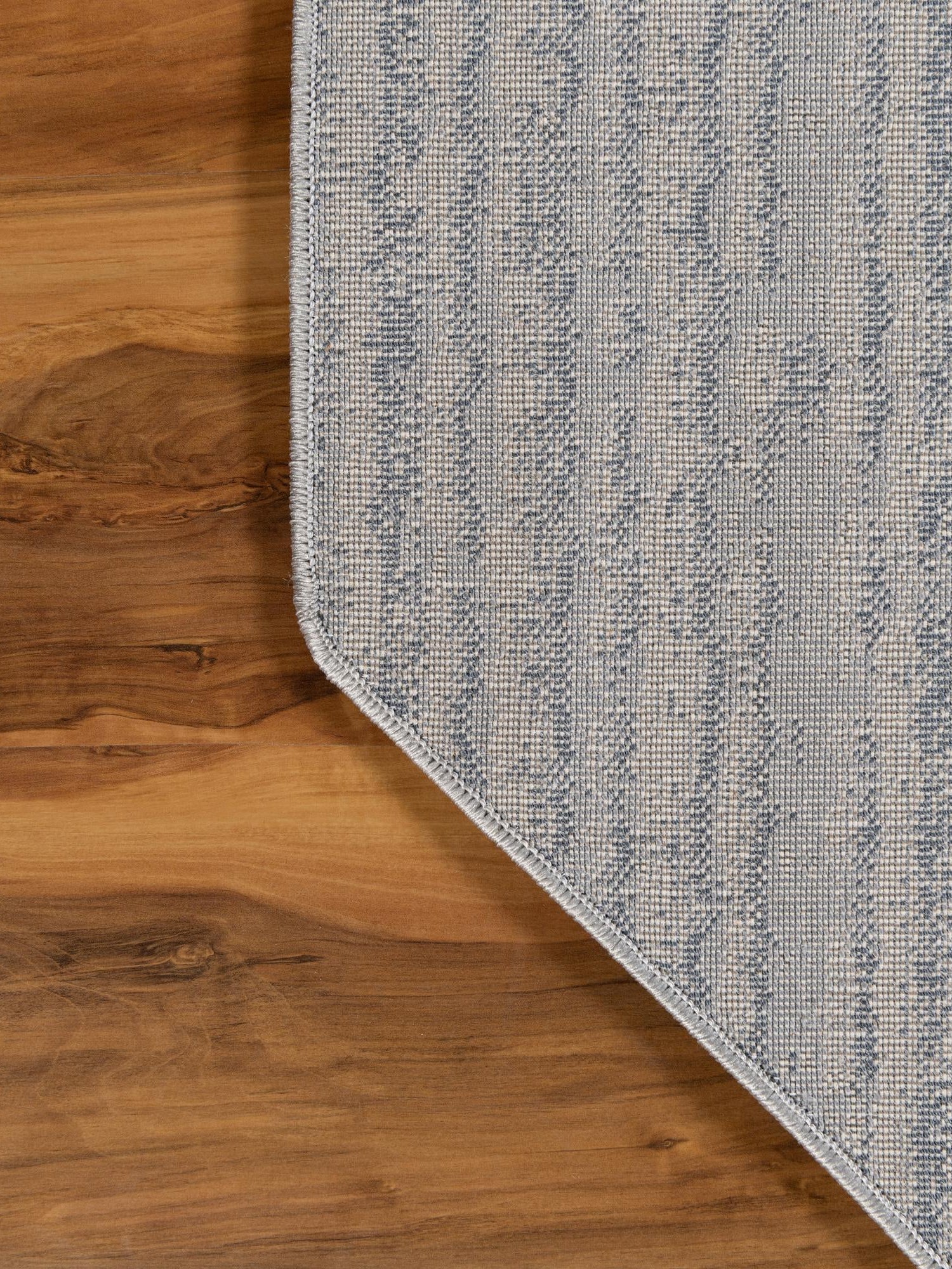 Gray 6' x 6' Oasis Octagon Area Rug 65% Polypropylene & 35% Polyester Contemporary Carpet for Living Rooms, Bedroom, Kitchen, Dining, Office for Sale at Rug Engine
