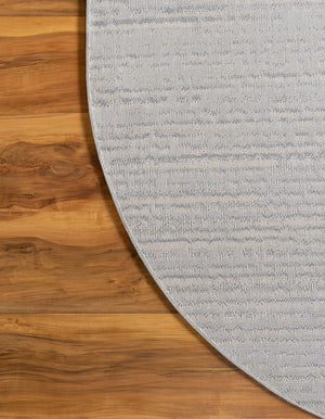 Gray 8' x 10' Oasis Oval Area Rug 65% Polypropylene & 35% Polyester Contemporary Carpet for Living Rooms, Bedroom, Kitchen, Dining, Office for Sale at Rug Engine