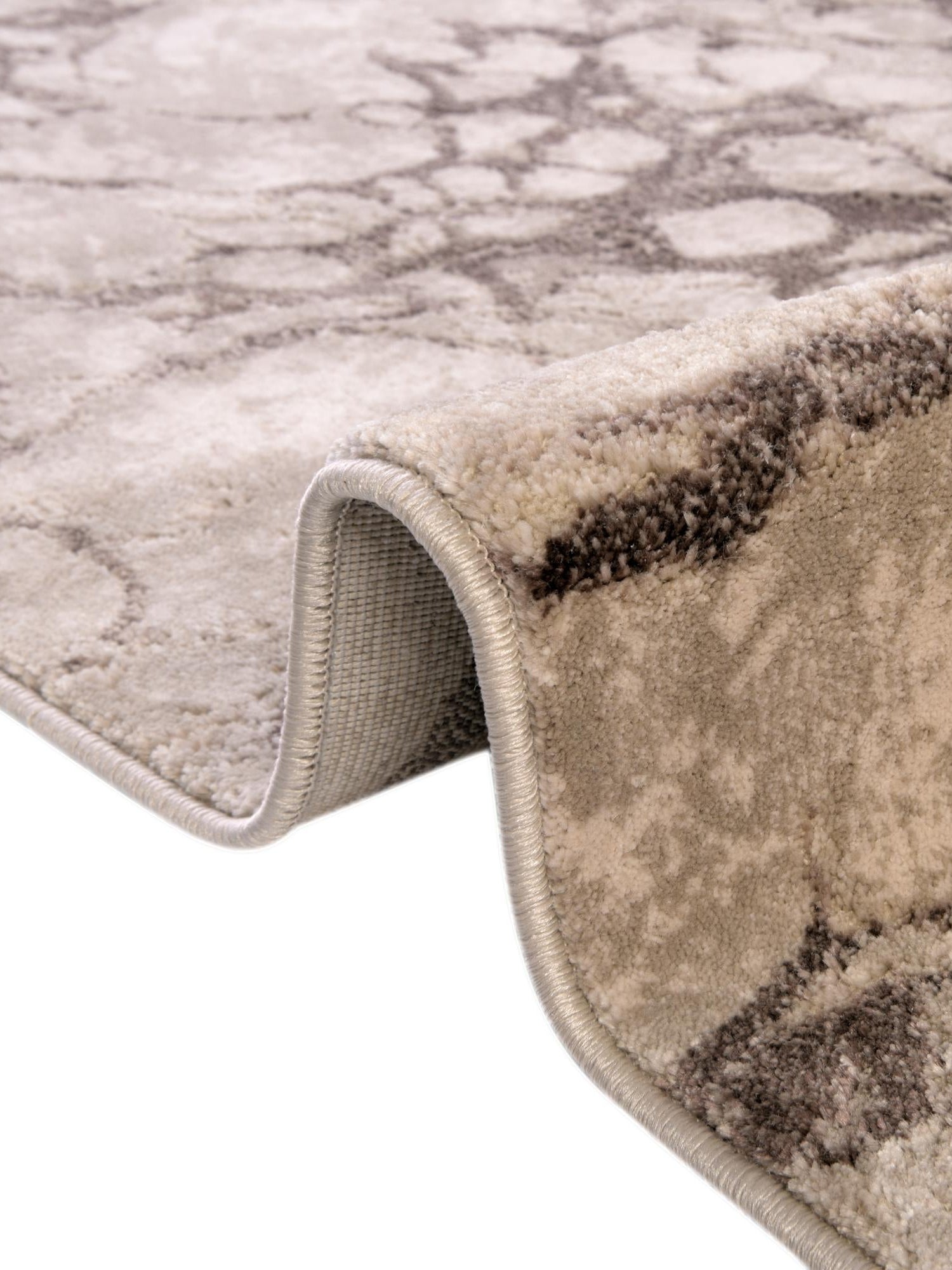 Brown 2' x 3' Oasis Rectangle Area Rug 65% Polypropylene & 35% Polyester Contemporary Carpet for Living Rooms, Bedroom, Kitchen, Dining, Office for Sale at Rug Engine