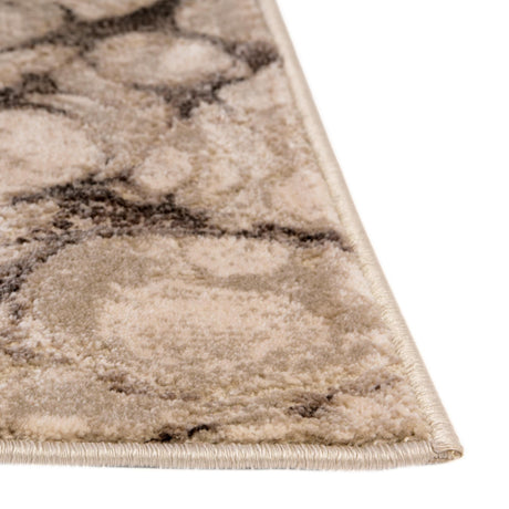 Brown 2' x 6' Oasis Runner Area Rug 65% Polypropylene & 35% Polyester Contemporary Carpet for Living Rooms, Bedroom, Kitchen, Dining, Office for Sale at Rug Engine