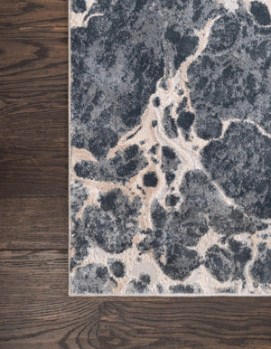 Gray 2' x 6' Oasis Runner Area Rug 65% Polypropylene & 35% Polyester Contemporary Carpet for Living Rooms, Bedroom, Kitchen, Dining, Office for Sale at Rug Engine